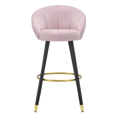 HOOKER BAR Praga Różowy 55 56 104 cm (Wysokość siedziska 80 cm)